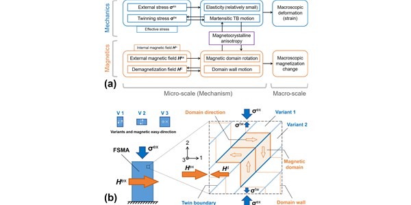 Analytical 3D model for coupled magneto-mechanical behaviors of ferromagnetic shape memory alloy